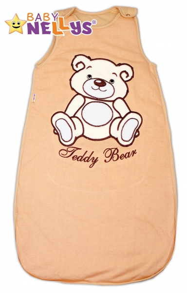 Spací vak Medvedík Teddy Baby Nellys – hnedý vel. 0+