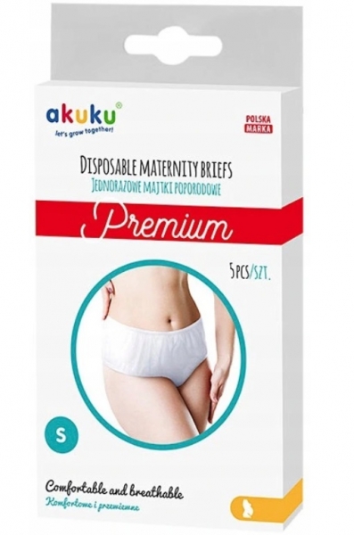 Jednorazové popôrodné nohavičky Premium – 5ks v balení