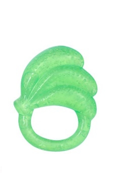 BabyOno Hryzátko gélové Baby Ono Banán – Zelené