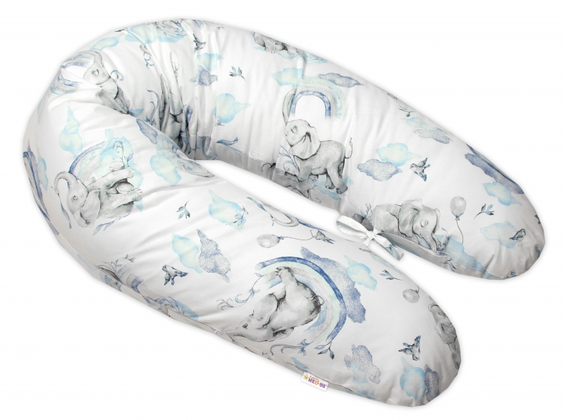 Dojčiace bavlnený vankúš – relaxačná poduška Baby Nellys