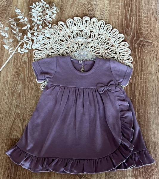 Dojčenské šaty s volánikmi