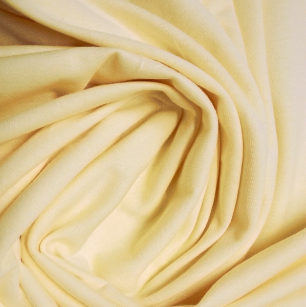 Bavlněné prostěradlo 200×90 cm – žluté