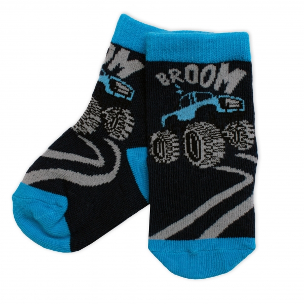 Detské bavlnené ponožky Track – granát