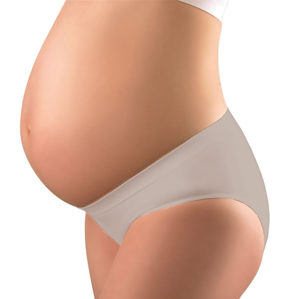 BabyOno Tehotenské nohavičky – béžove